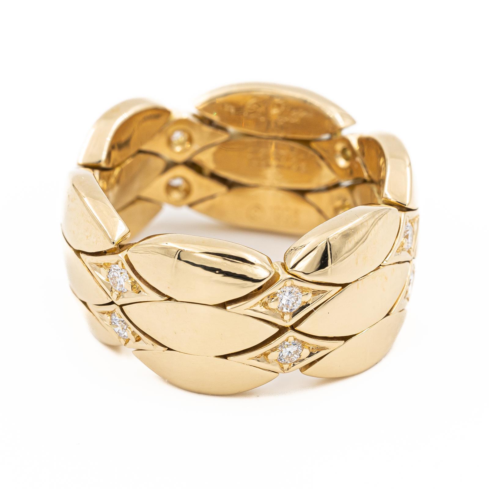 Cartier Ring  GelbgoldDiamant im Angebot 2