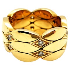 Cartier Ring Yellow Gold Diamond