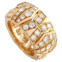 Cartier Rivoli, bague en or jaune 18 carats avec diamants de 2,25 carats CA10-101023