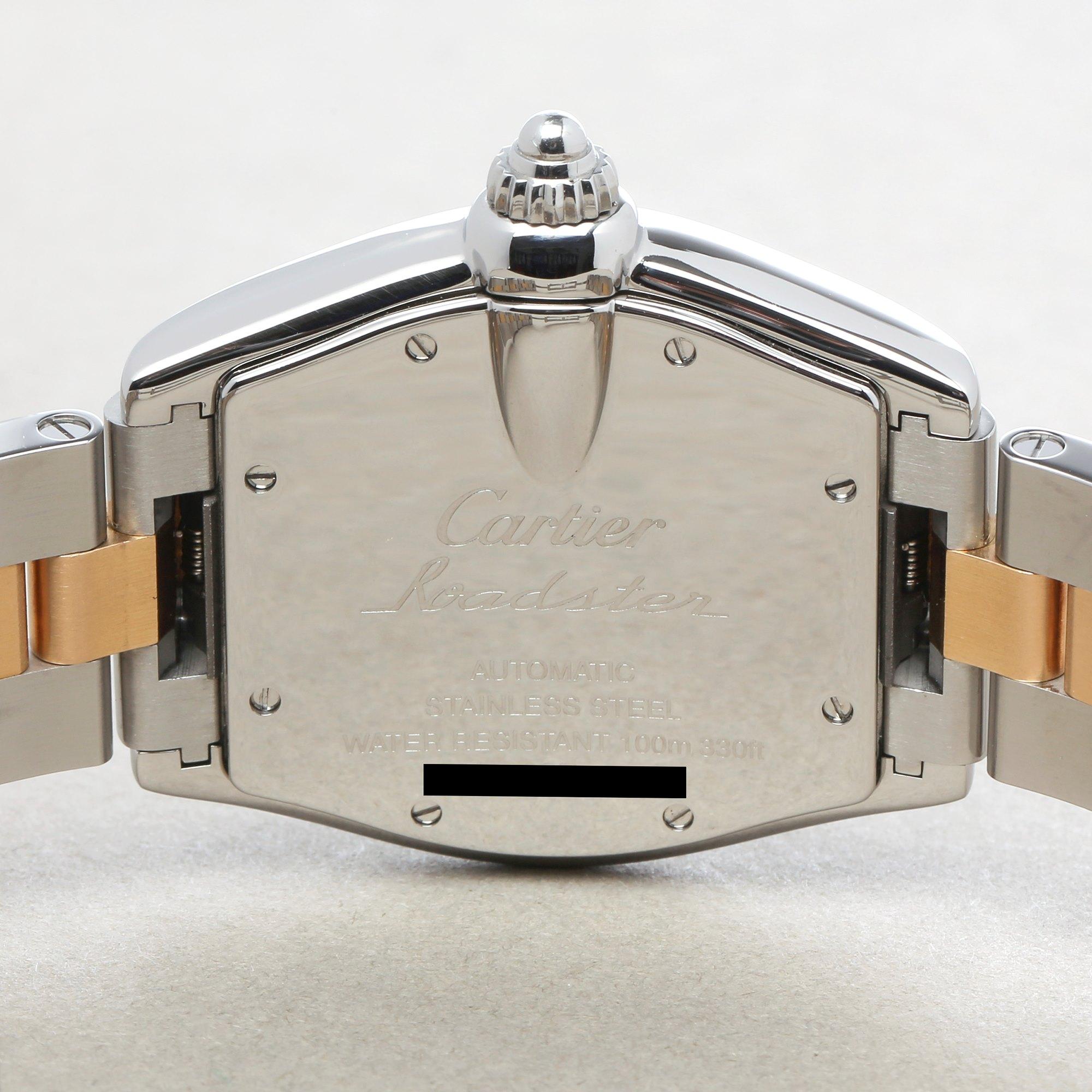 Cartier Roadste 2510 Men’s Stainless Steel and Yellow Gold Large Automatic Watch 4
