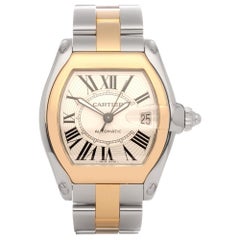 Cartier Roadste 2510 Men’s Stainless Steel and Yellow Gold Large Automatic Watch