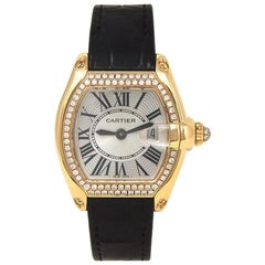 Cartier Roadster 18 Karat Yellow Gold Swiss Quartz Ladies Watch 2676