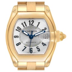Cartier Roadster Orologio da uomo grande in oro giallo 18 carati W62003V1