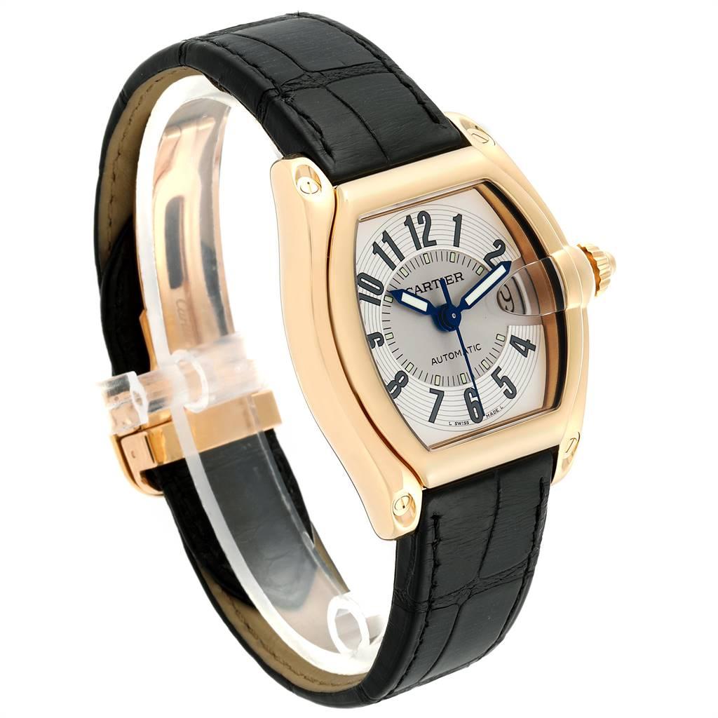 cartier roadster gold watch