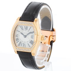 Cartier Roadster 18k Yellow Gold Quartz WE500160 2676