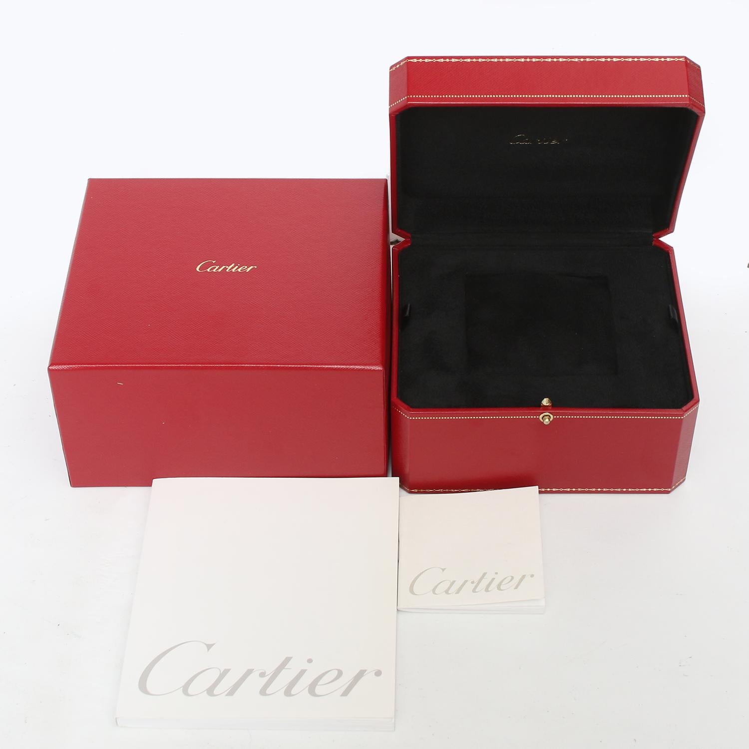 Cartier Roadster 18k Yellow Gold Quartz WE5001X1 2676 2