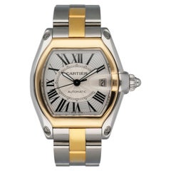 Cartier Roadster 2510 - 2 For Sale on 1stDibs | cartier roadster automatic  2510, cartier 2510 roadster, cartier roadster 2510 automatic