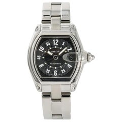 Cartier Roadster 2510, Black Dial, Certified and Warranty