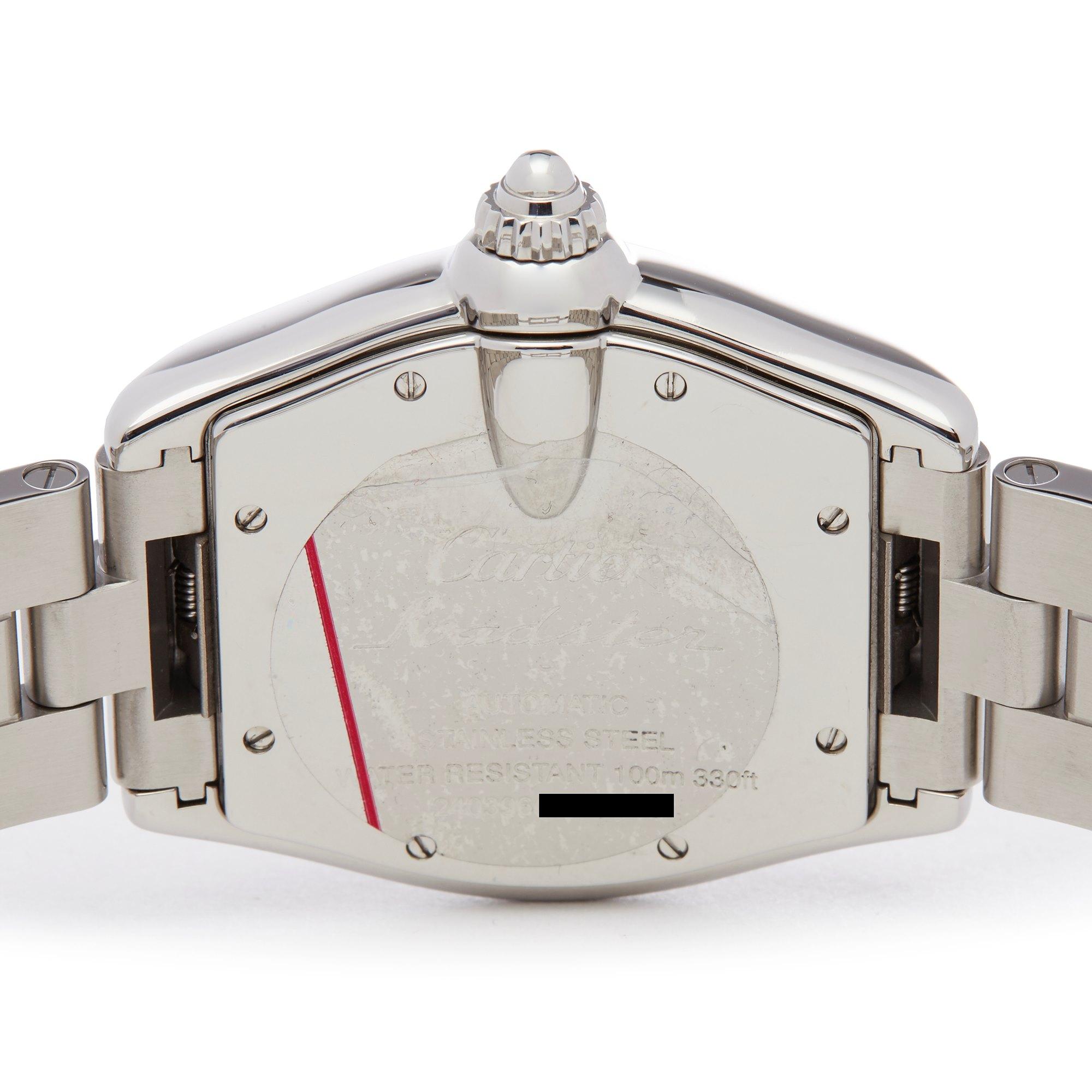Cartier Roadster 2510 Men Stainless Steel Watch 1