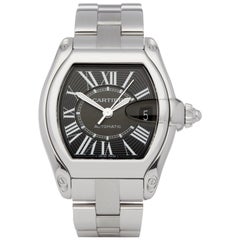 Used Cartier Roadster 2510 Men Stainless Steel Watch