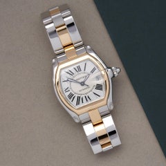 Cartier Roadster 2510 Men's Stainless Steel & Yellow Gold Large Automatic Watch