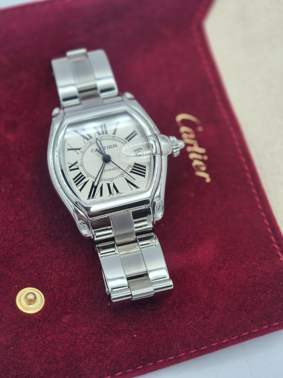 Cartier Roadster 2510 W62025V3 In condizioni ottime in vendita a London, GB