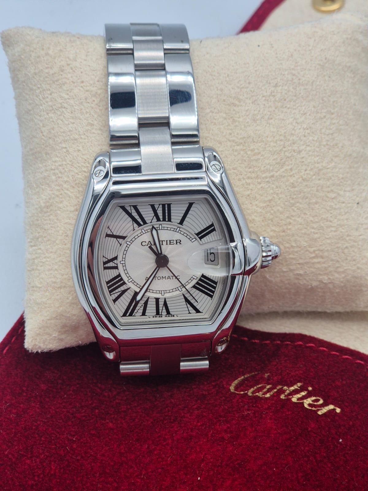 da uomo o donna Cartier Roadster 2510 W62025V3 in vendita