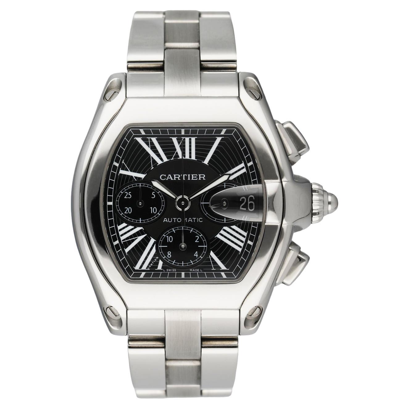 Cartier Roadster XL Chronograph 2618 Men's Watch at 1stDibs