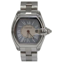 Cartier Roadster 2675 – Baby Blue Dial – Ladies – Quartz