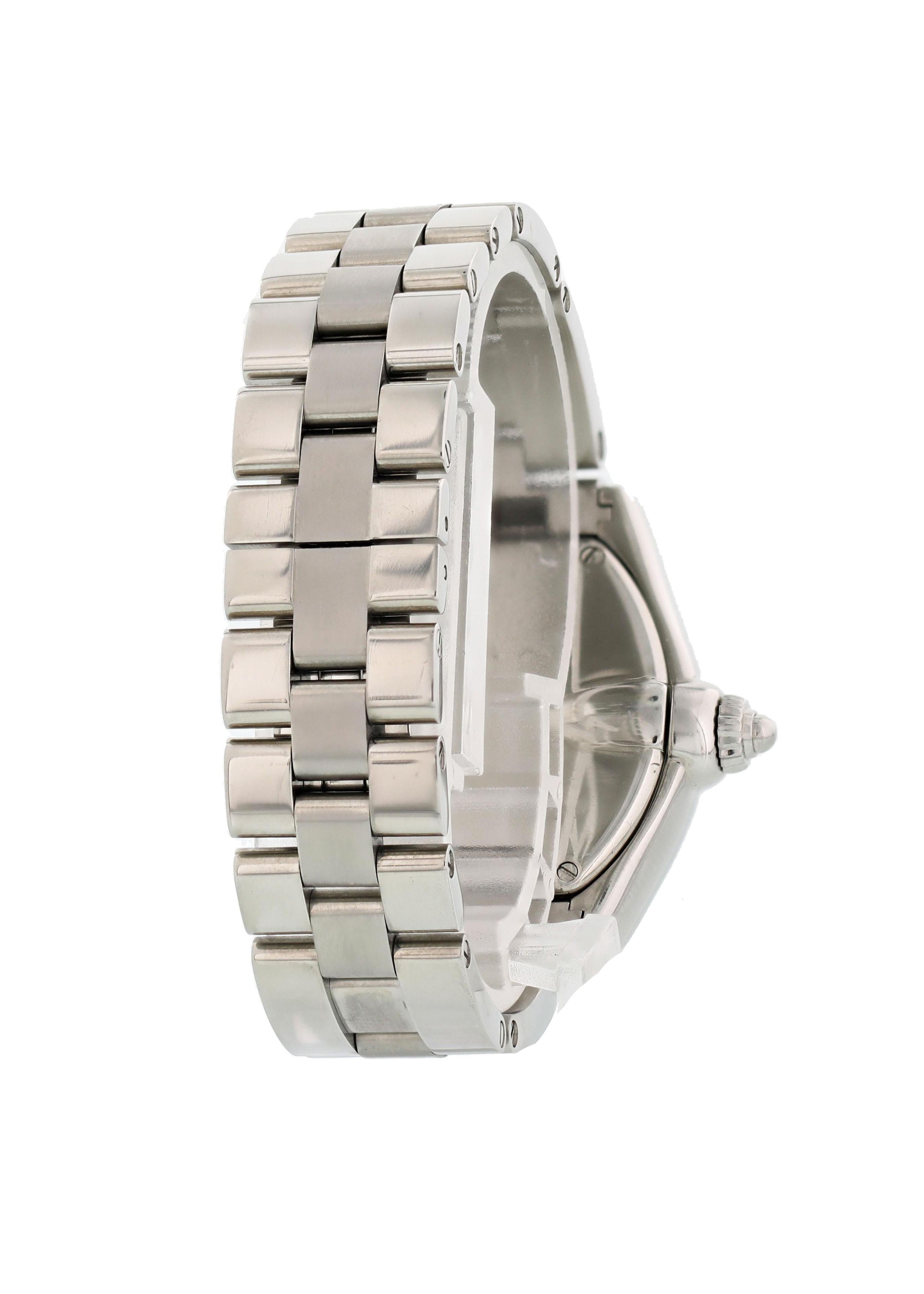 Women's Cartier Roadster 2675 Mother of Pearl Ladies Watch For Sale