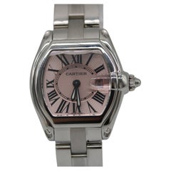 Cartier Roadster 2675 Pink Mother of Pearl Dial
