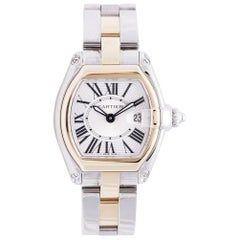 Cartier Roadster 2675 W62026Y4 Women’s Quartz Watch 18 Karat Two-Tone