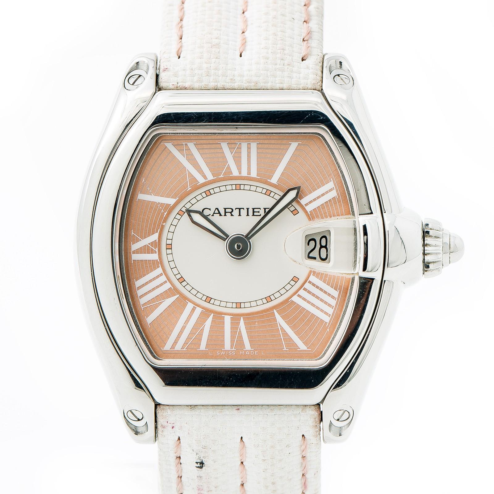 cartier roadster leather
