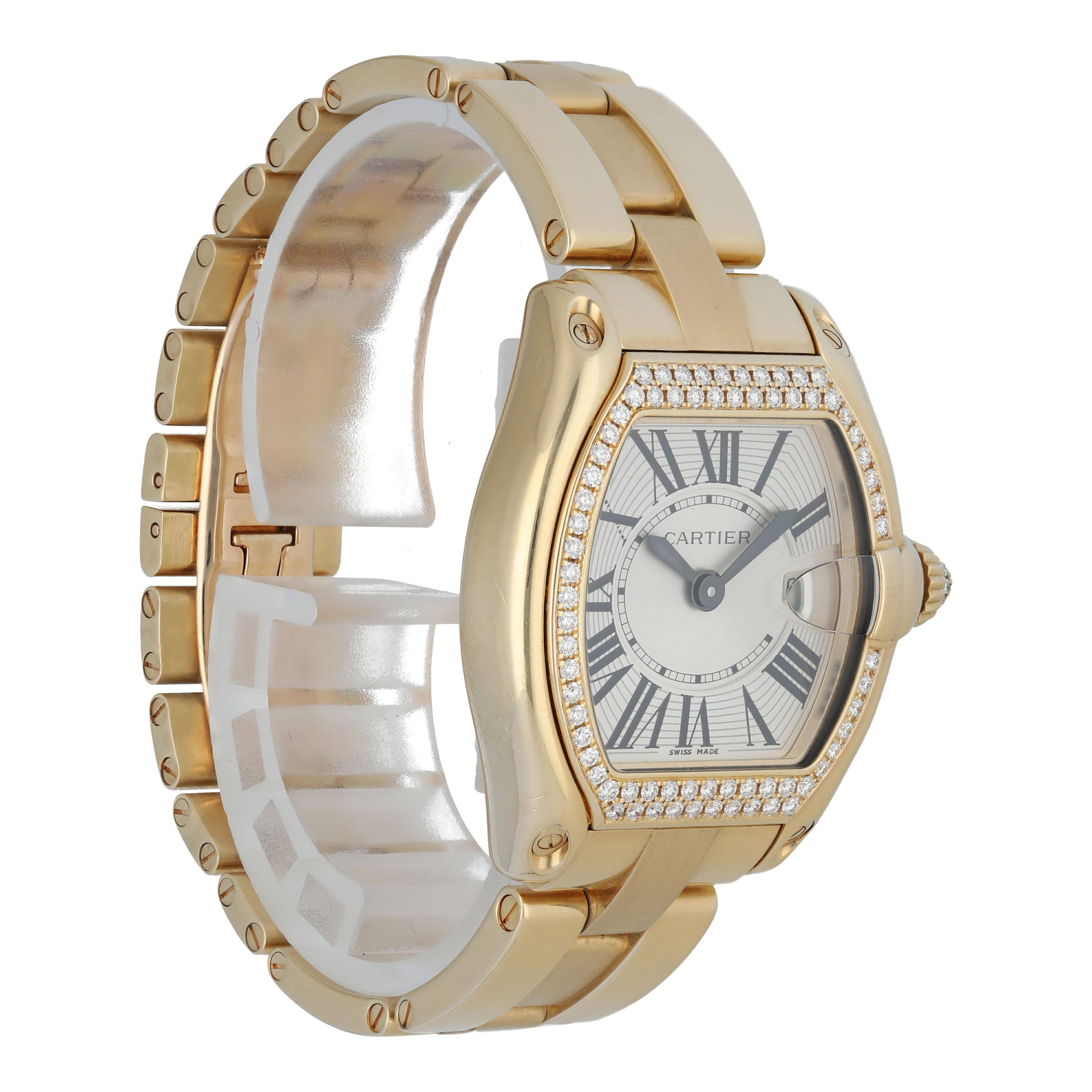 Cartier Roadster 2676 Ladies Watch In Excellent Condition For Sale In New York, NY