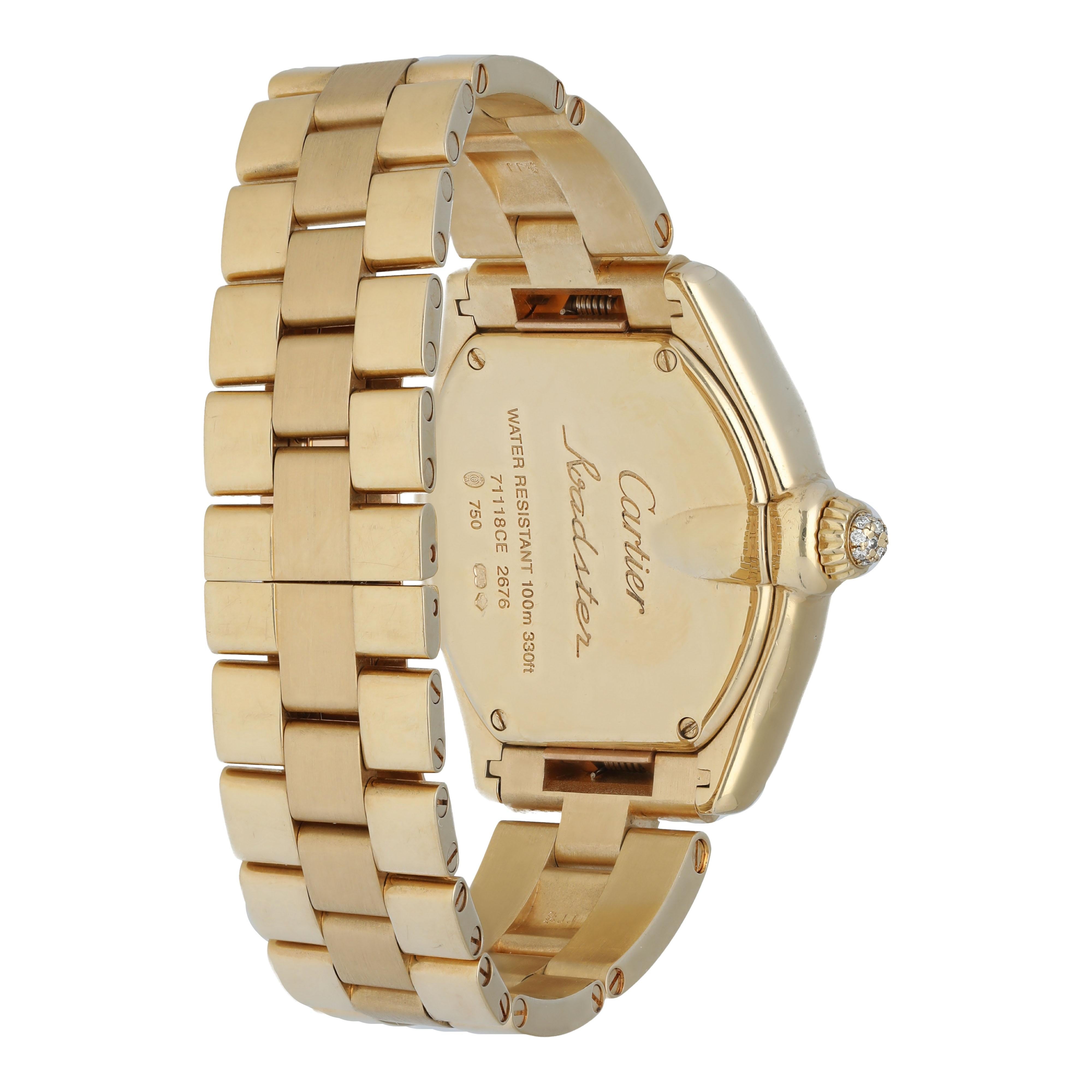 Women's Cartier Roadster 2676 Ladies Watch For Sale