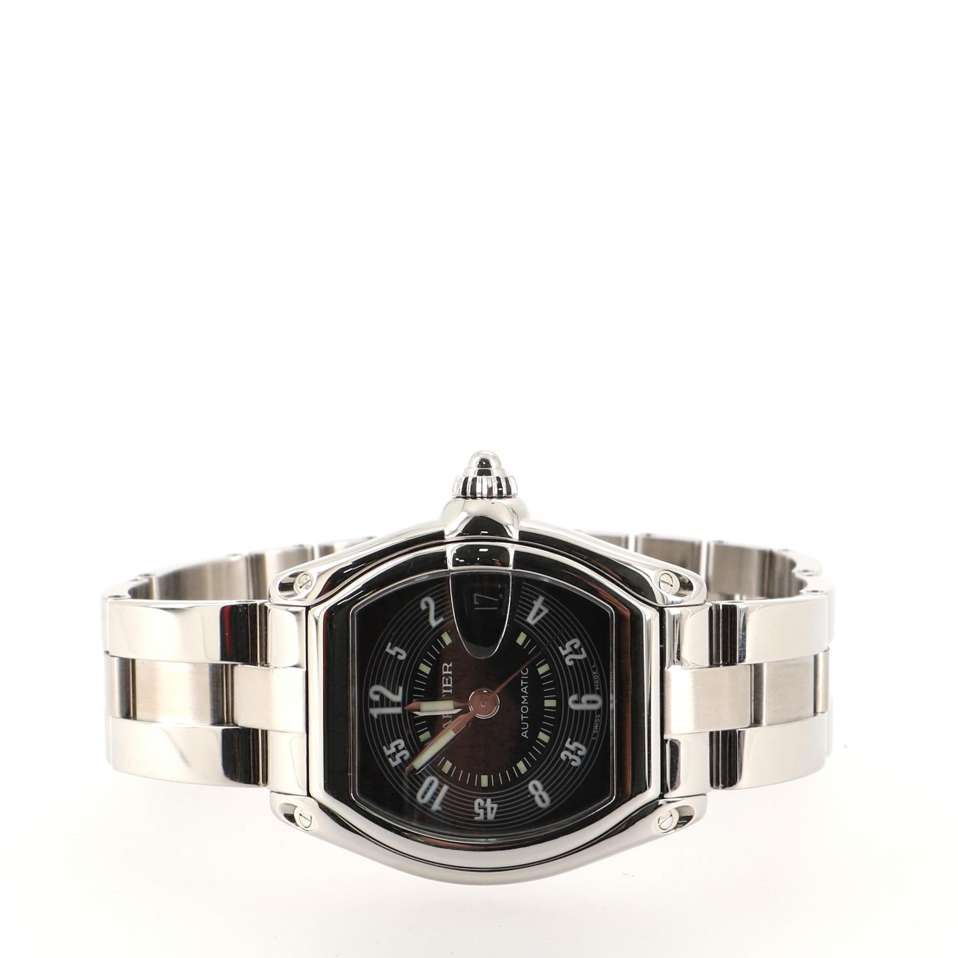 Cartier Roadster Automatic Watch Stainless Steel 36 1