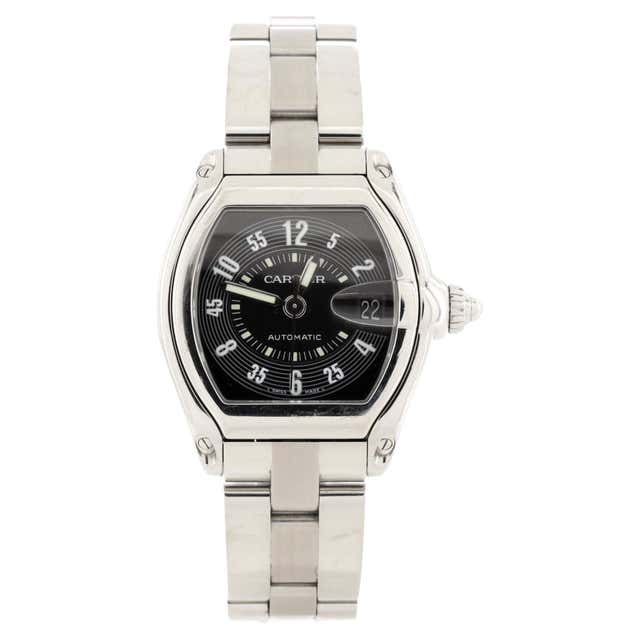 Cartier Lady Roadster Stainless Steel circa 2000s B and P For Sale at ...