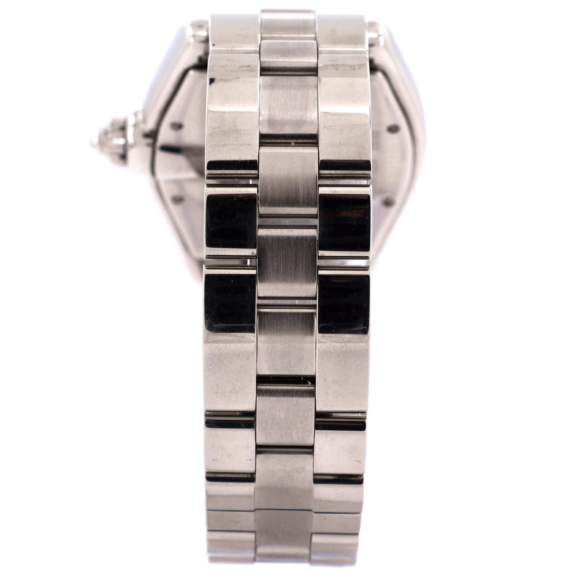 Cartier Roadster Automatic Watch Stainless Steel 39 1