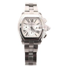 Cartier Roadster Chronograph Automatic Watch Stainless Steel 43