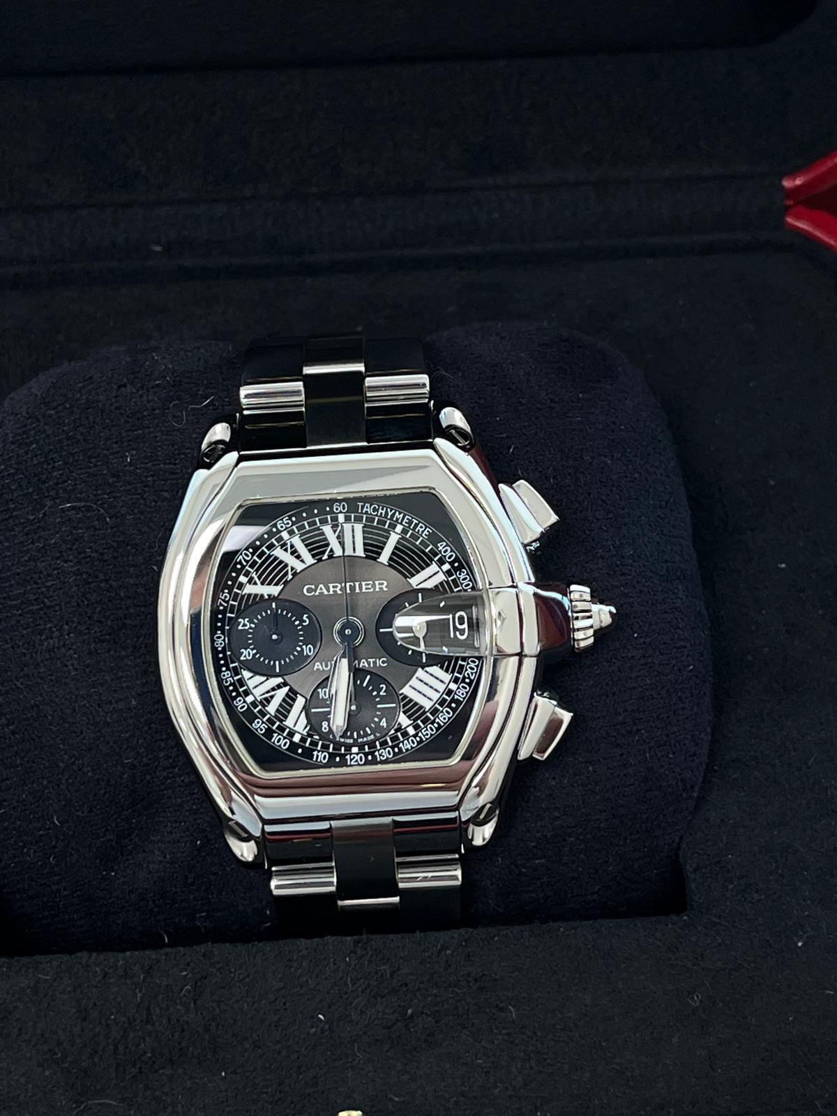 cartier roadster xl chronograph