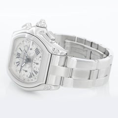 Cartier Roadster Chronograph Men's Stainless Steel Automatic Watch 2618