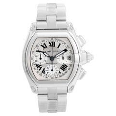 Cartier Roadster Chronograph Men's Stainless Steel Automatic Watch 2618