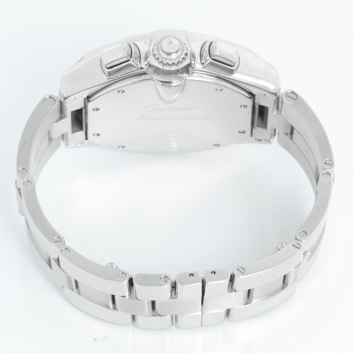 Cartier Roadster Chronograph Men's Stainless Steel Automatic Watch 2618 W62006X6 1
