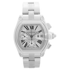 Cartier Roadster Chronograph Men's Stainless Steel Automatic Watch 2618 W62006X6