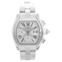 Cartier Roadster Chronograph Men's Stainless Steel Automatic Watch 2618 W62006X6