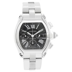 Cartier Roadster Chronograph Men's Stainless Steel Automatic Watch 2618 W62006X6