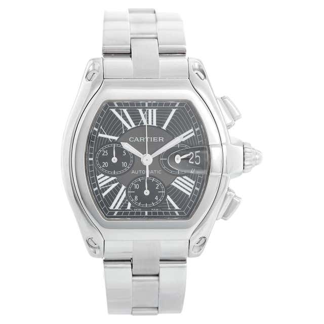 Cartier Roadster Men's Stainless Steel Automatic Watch W62002V3 For ...