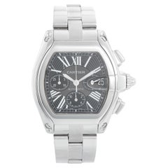 Cartier Roadster Chronograph Stainless Steel Men's Watch W62020X6 2618