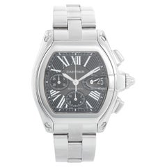 Used Cartier Roadster Chronograph Stainless Steel Men's Watch W62020X6 2618