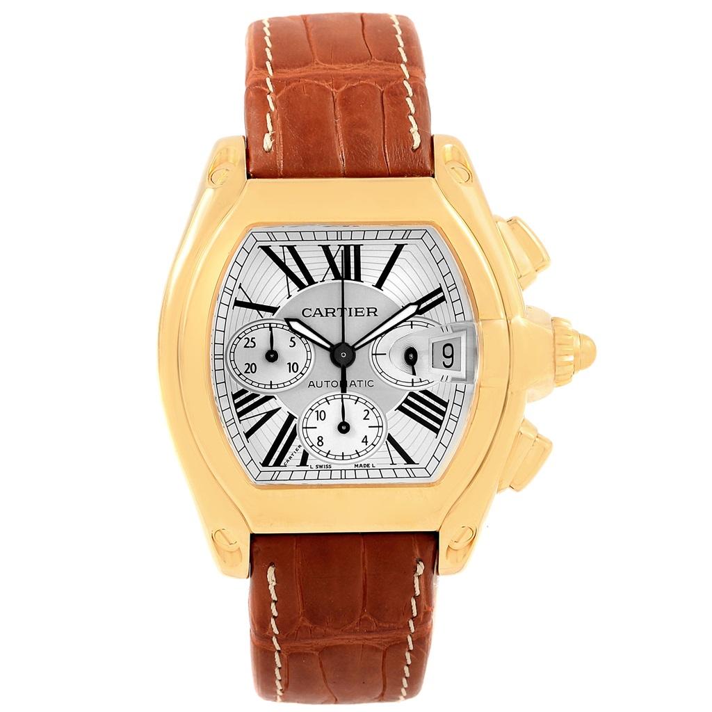 cartier roadster gold mens