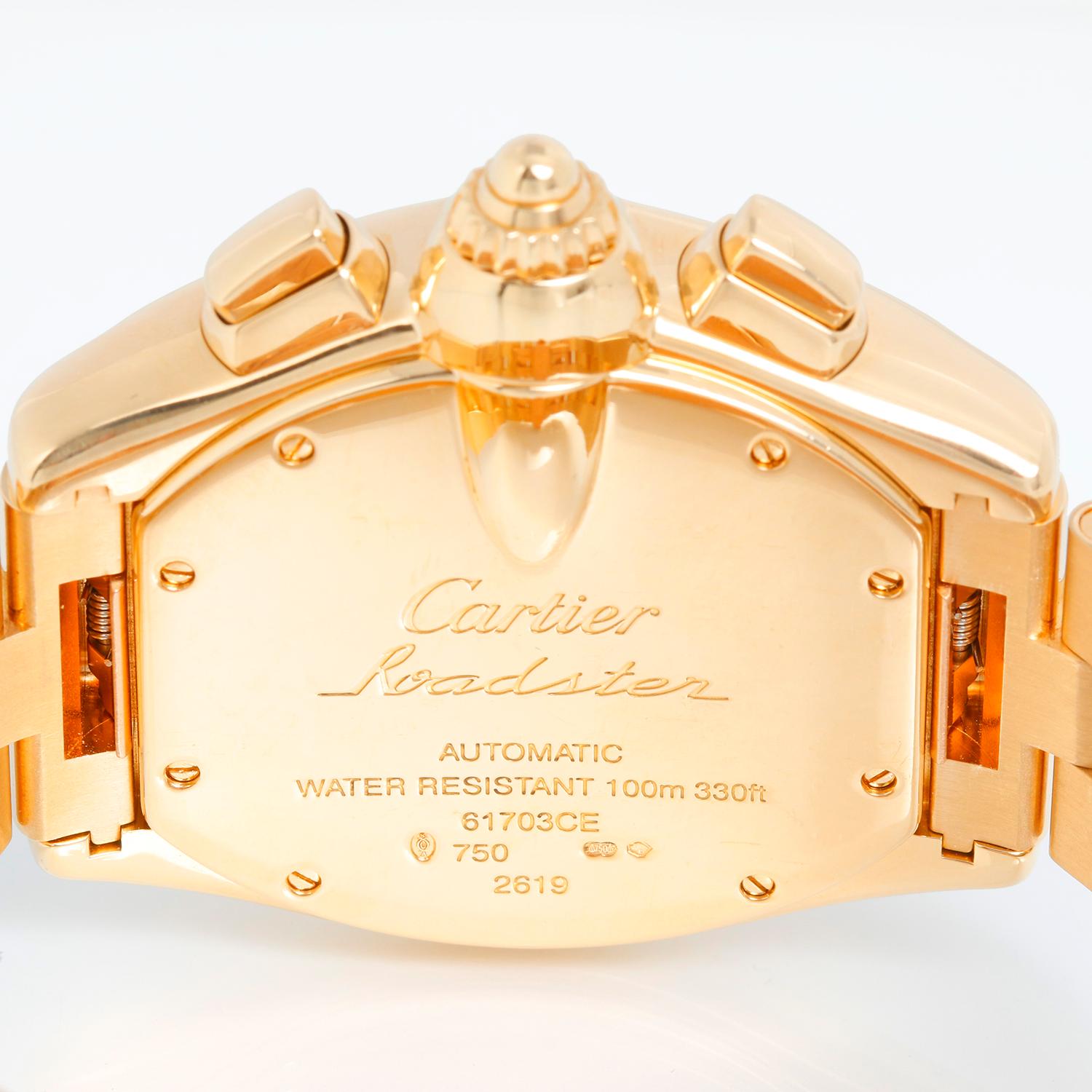 cartier roadster yellow gold