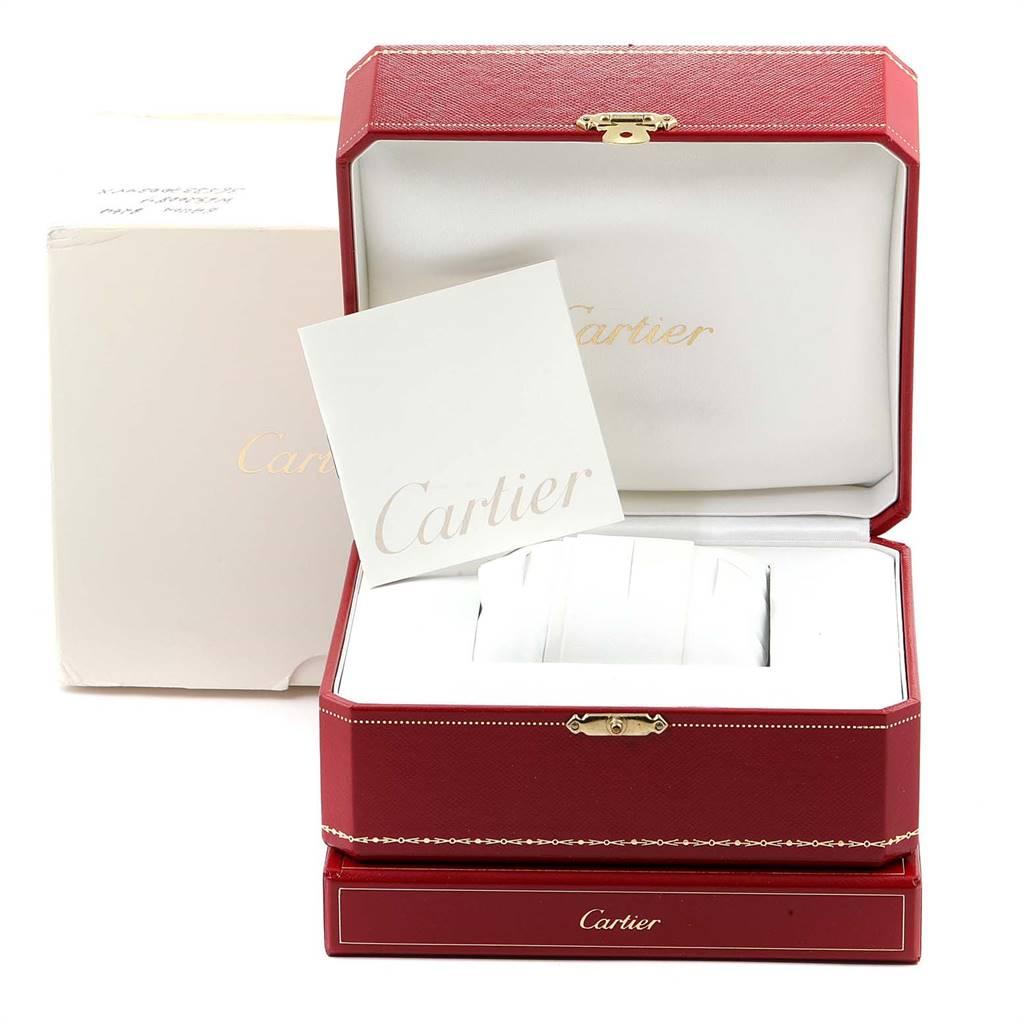 Cartier Roadster Chronograph XL 18 Karat Yellow Gold Men's Watch W62021Y3 5