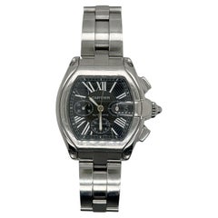 Cartier Roadster Chronograph XL Quadrante nero 43 mm Ref. W62020X6