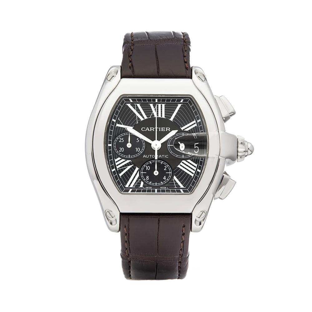 Cartier Roadster Chronograph XL Stainless Steel 2618