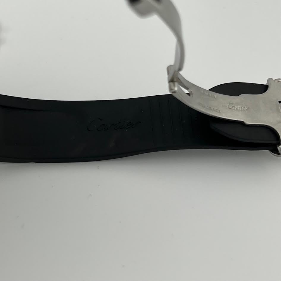 Cartier Roadster Cronógrafo XL W6206020 44mm Ref 3405 Acero inoxidable en venta 1