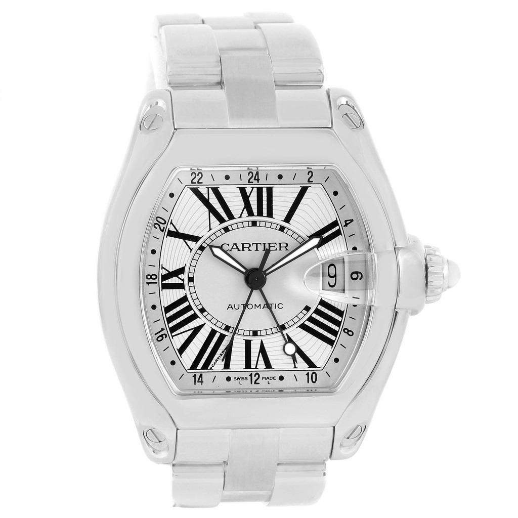 Cartier Roadster Dual Time Zone GMT 