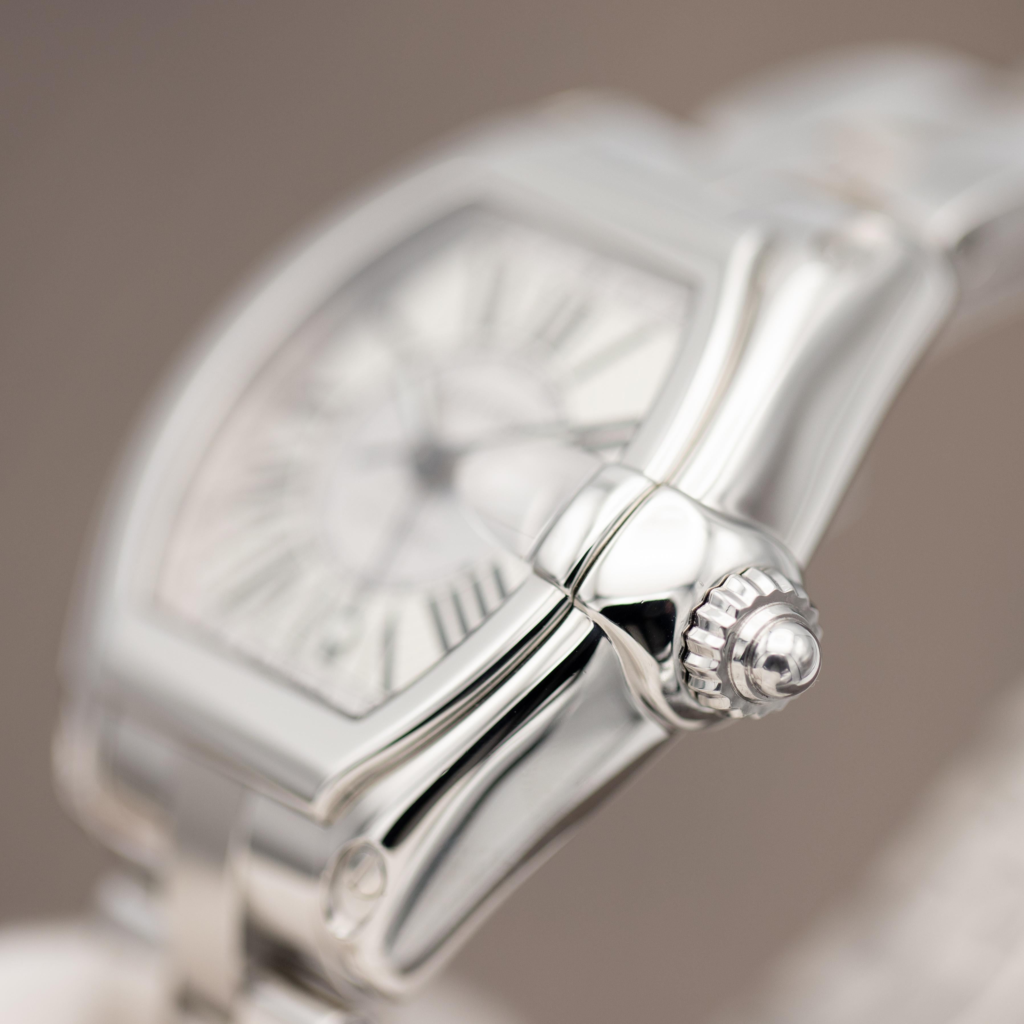 Cartier Roadster GMT XL 42mm - Montre automatique vintage pour homme Bon état - En vente à Antwerp, BE