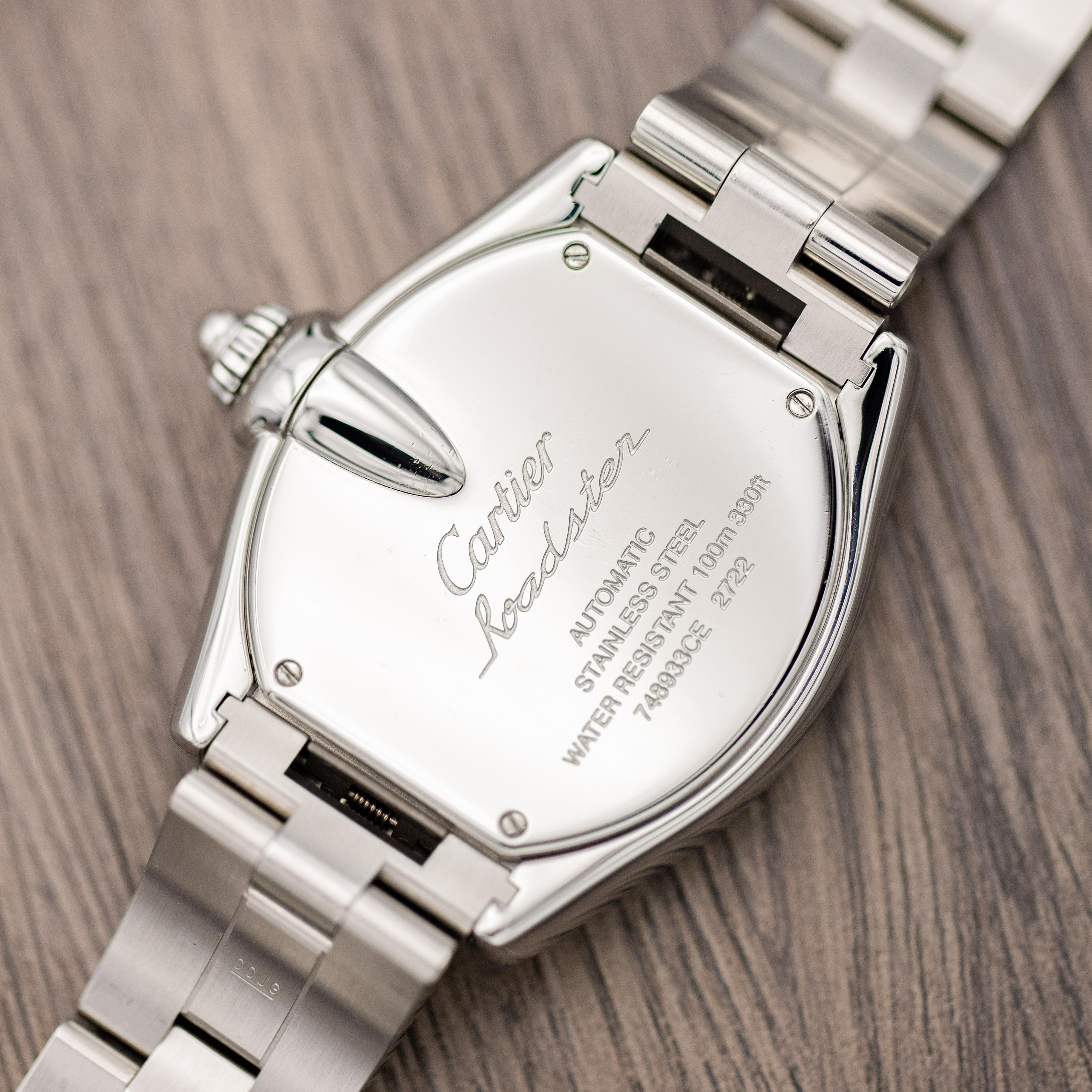 Cartier Roadster GMT XL 42mm - Vintage Men's Automatic Watch For Sale 1