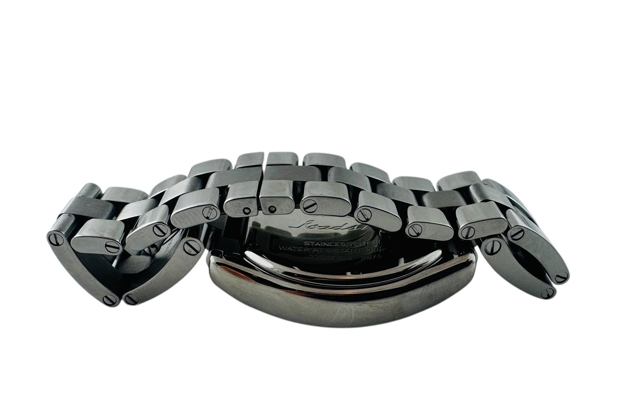 Cartier Roadster Donna 2675 Orologio inossidabile quadrante argento #23251 in vendita 9