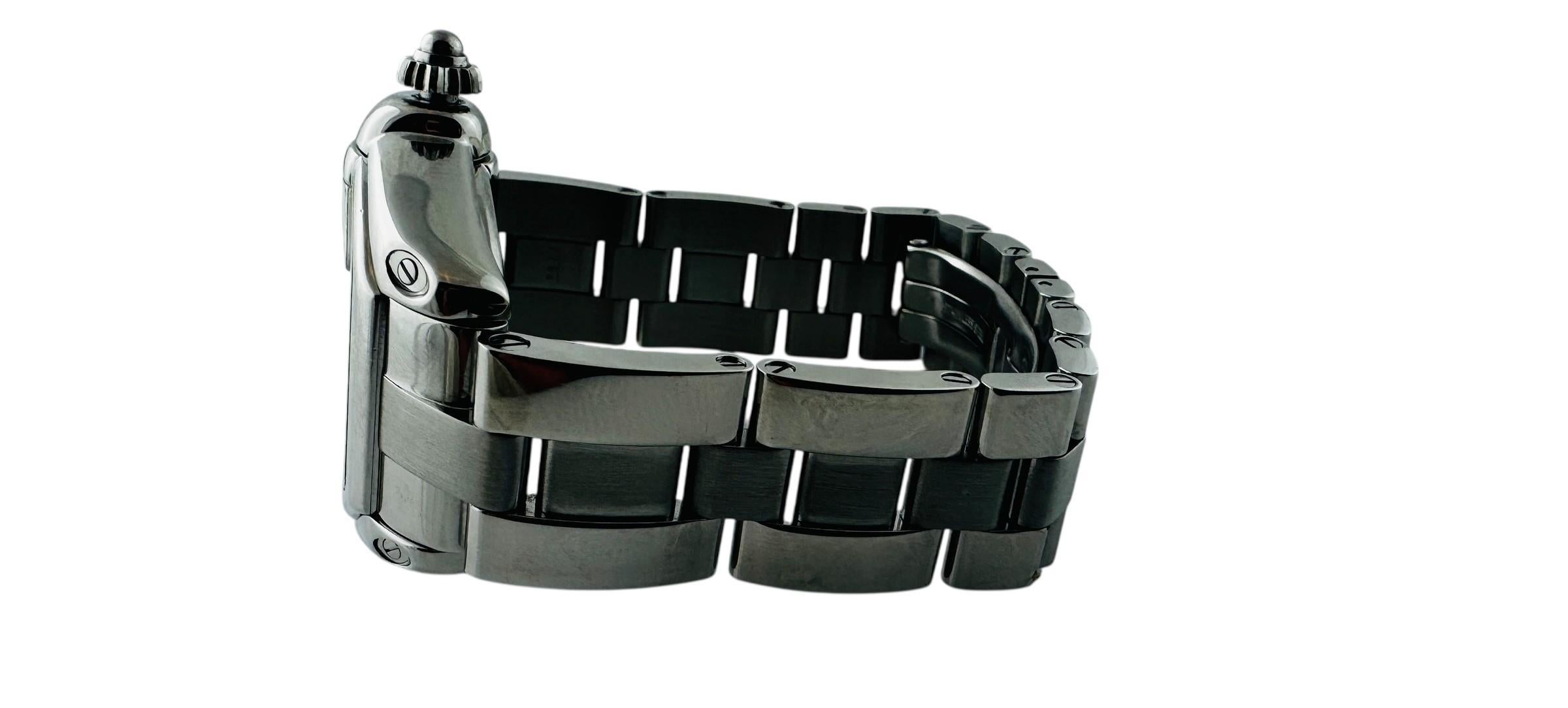 Cartier Roadster Donna 2675 Orologio inossidabile quadrante argento #23251 in vendita 2